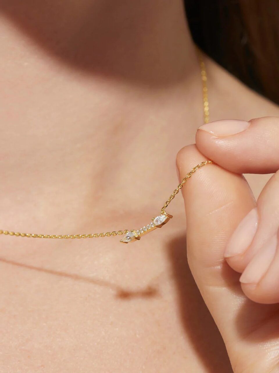 1 Ana Luisa Jewelry Necklaces Pendants Arrow Necklace Ellie Silver.jpg