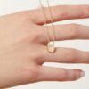 1 Ana Luisa Jewelry Necklaces Pendants Gold Flower Necklace Saya Pink Silver