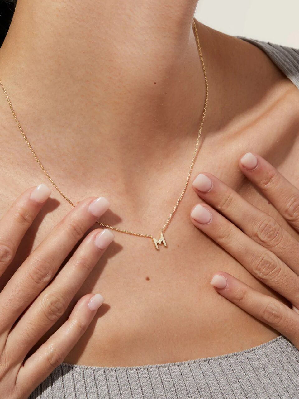 1 Ana Luisa Jewelry Necklaces Pendants Gold Initial Necklace Letter Silver.jpg