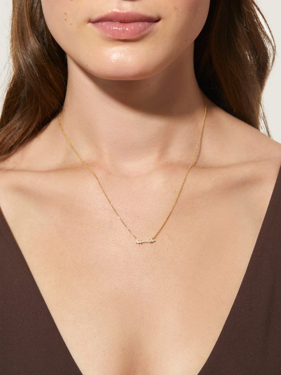 3 Ana Luisa Jewelry Necklaces Pendants Arrow Necklace Ellie Silver.jpg