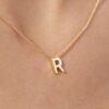4 Ana Luisa Jewelry Necklaces Pendants Gold Initial Necklace Letter Silver.jpg