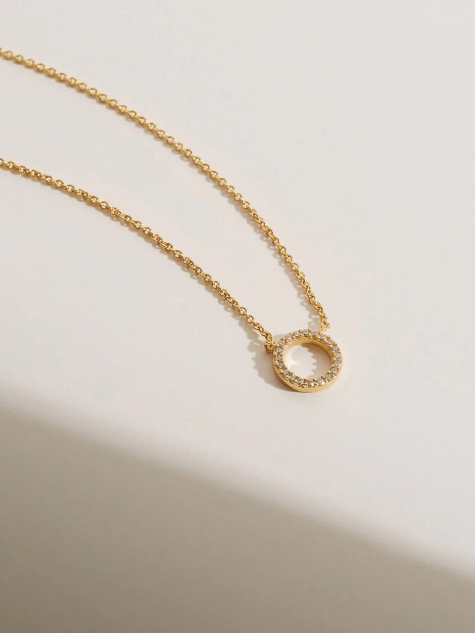 Ana Luisa Jewelry Necklace Chain Necklace Circle Pendant Necklace Oona Silver