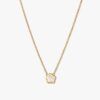 Ana Luisa Jewelry Necklace Mother of Pearl Inlay Flower Pendant Saya Silver 869166de 44bd 4dbd bdcb 49315a57b65c