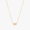 Ana Luisa Jewelry Necklaces Pendants Pave Bead Necklace Madeline Silver 1